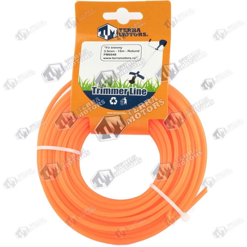 Fir trimmy motocoasa 3.5mm - 15m - Rotund 